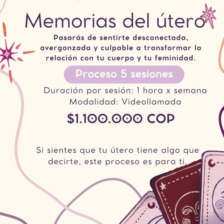 Memorias del Útero (Proceso 5 Sesiones)