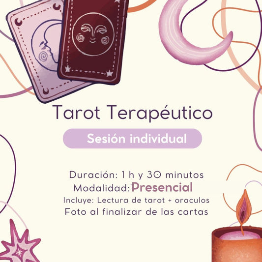 Tarot Terapeutico - sesión individual Presencial