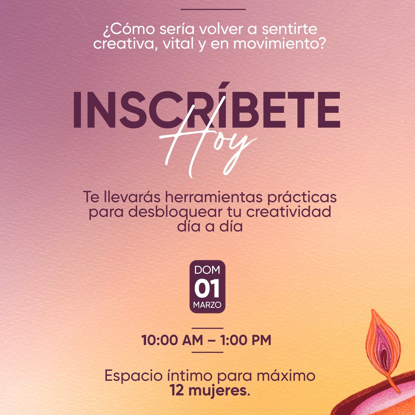 Taller Presencial "CUERPO CREADOR"