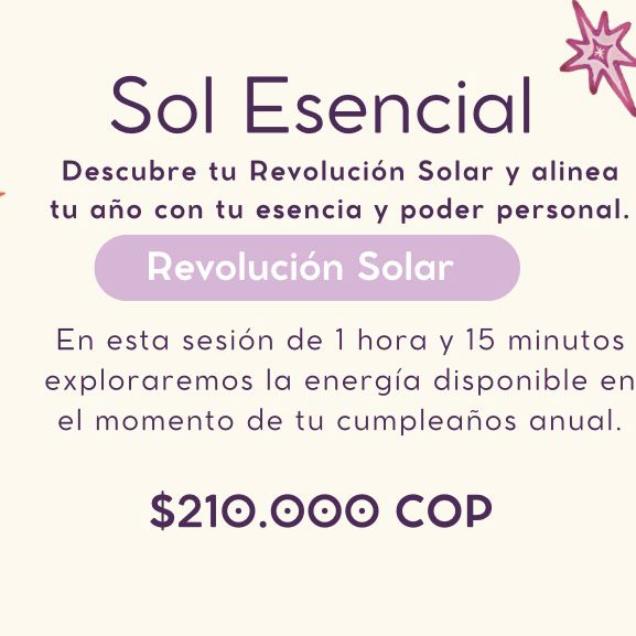 Sol Esencial ☼ (Lectura Revolución Solar)